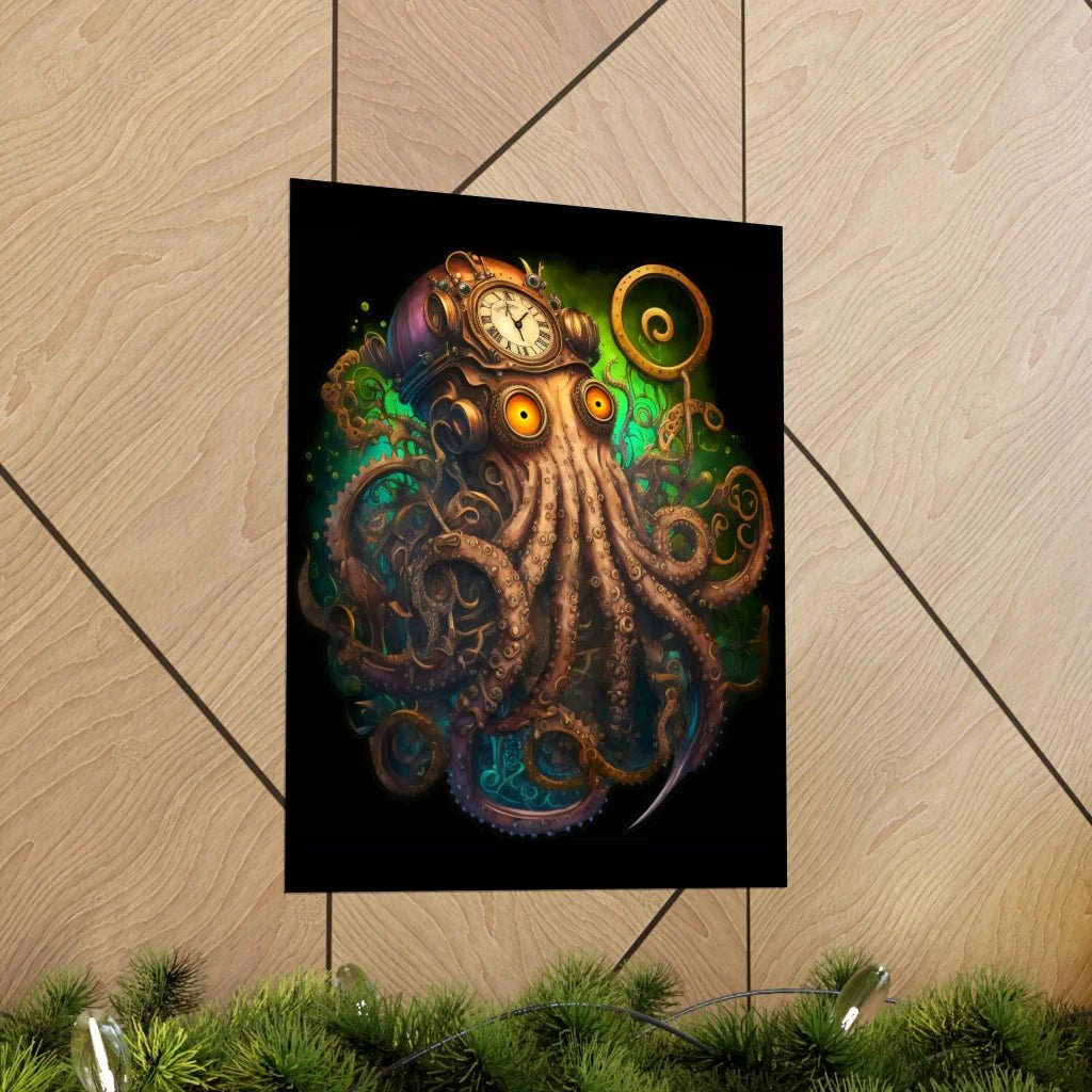 Clocktopus Poster - Bind on Equip - 15055908423229211125