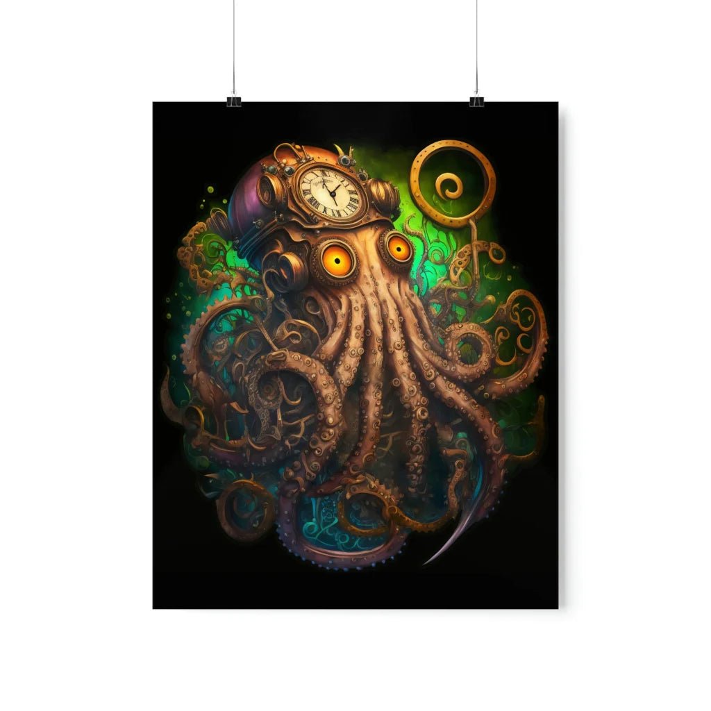 Clocktopus Poster - Bind on Equip - 15055908423229211125