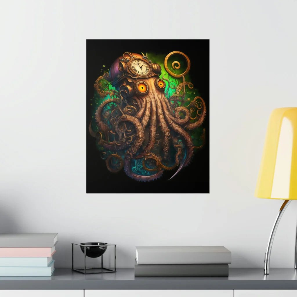 Clocktopus Poster - Bind on Equip - 15055908423229211125