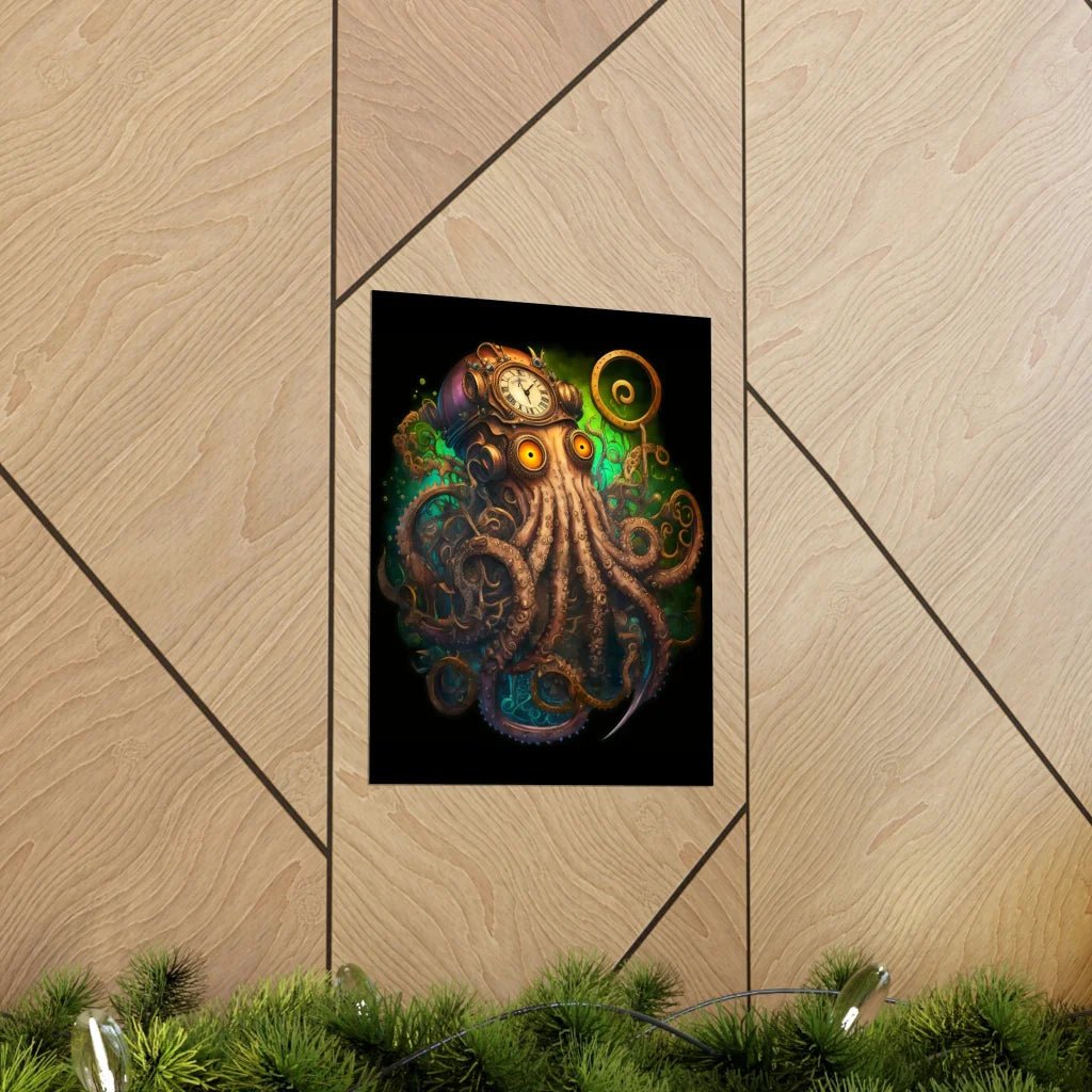 Clocktopus Poster - Bind on Equip - 17006238630462617701