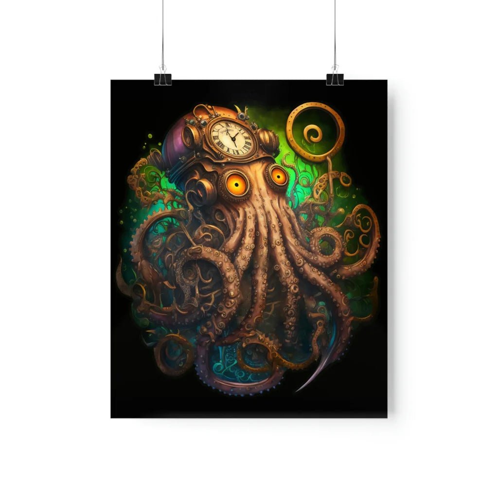 Clocktopus Poster - Bind on Equip - 23847882883943598603