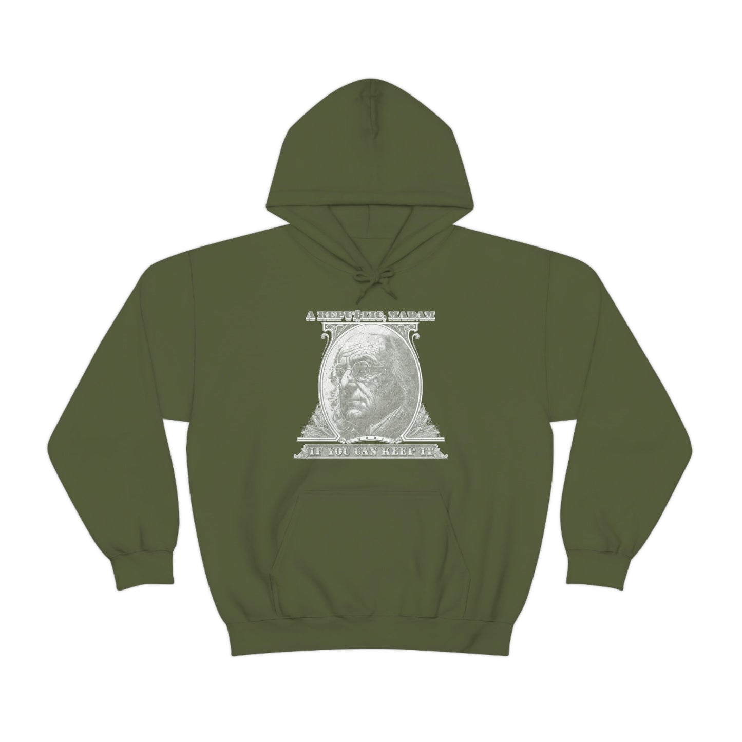 Franklin Bitcoin Hoodie - Crypto Republic - Bind on Equip - 23406105477654015751