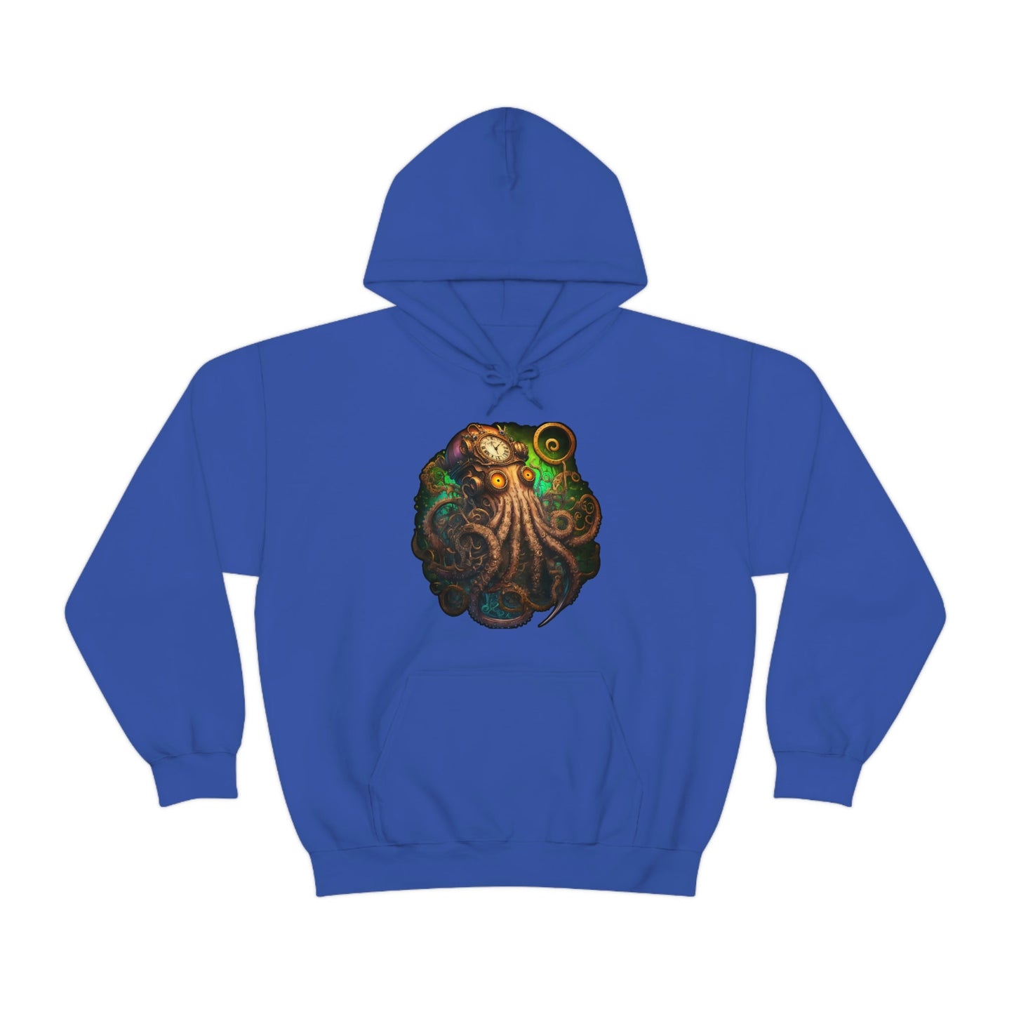 New School Steampunk Octopus Hoodie - Clocktopus - Bind on Equip - 19891192239650665798