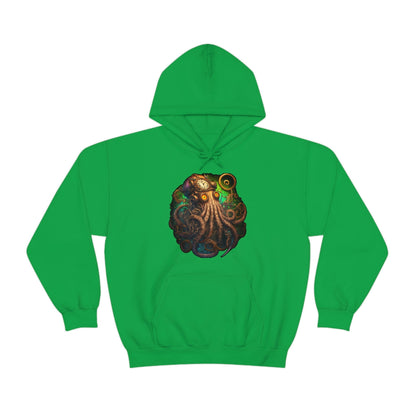 New School Steampunk Octopus Hoodie - Clocktopus - Bind on Equip - 21977497098236227408