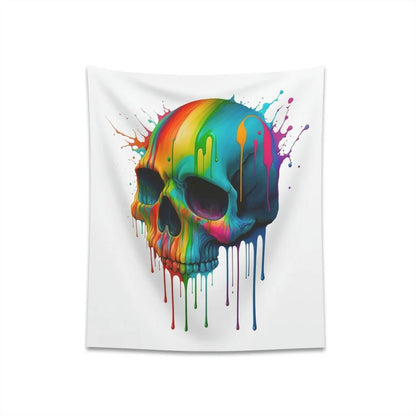 New School Tattoo Skull Tapestry - Soul of an Artist - Bind on Equip - 11700313734055257366