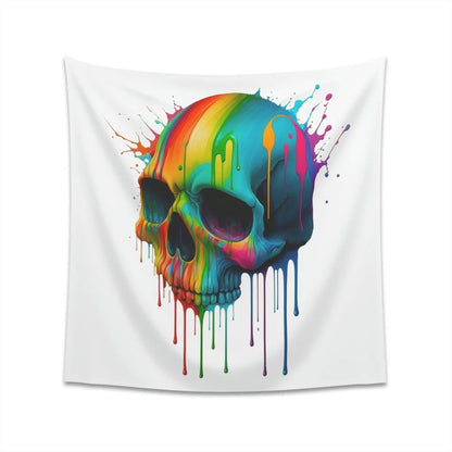 New School Tattoo Skull Tapestry - Soul of an Artist - Bind on Equip - 19508942694433757266