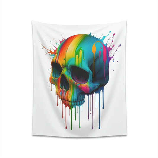 New School Tattoo Skull Tapestry - Soul of an Artist - Bind on Equip - 26339799990799336560