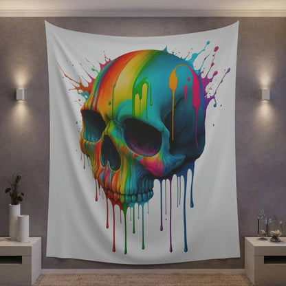 New School Tattoo Skull Tapestry - Soul of an Artist - Bind on Equip - 28876744420551517828