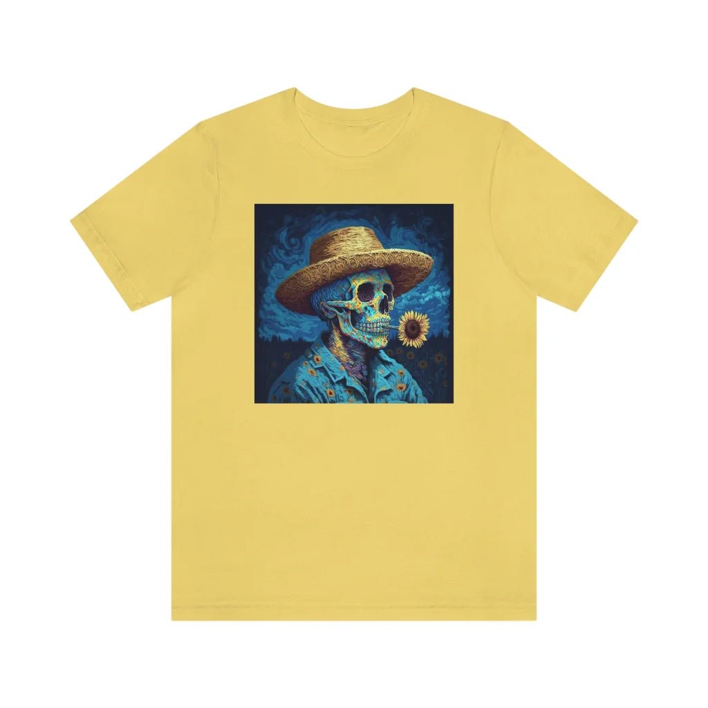 Van Gogh in Summary Tee - Bind on Equip - 12567373066790304784