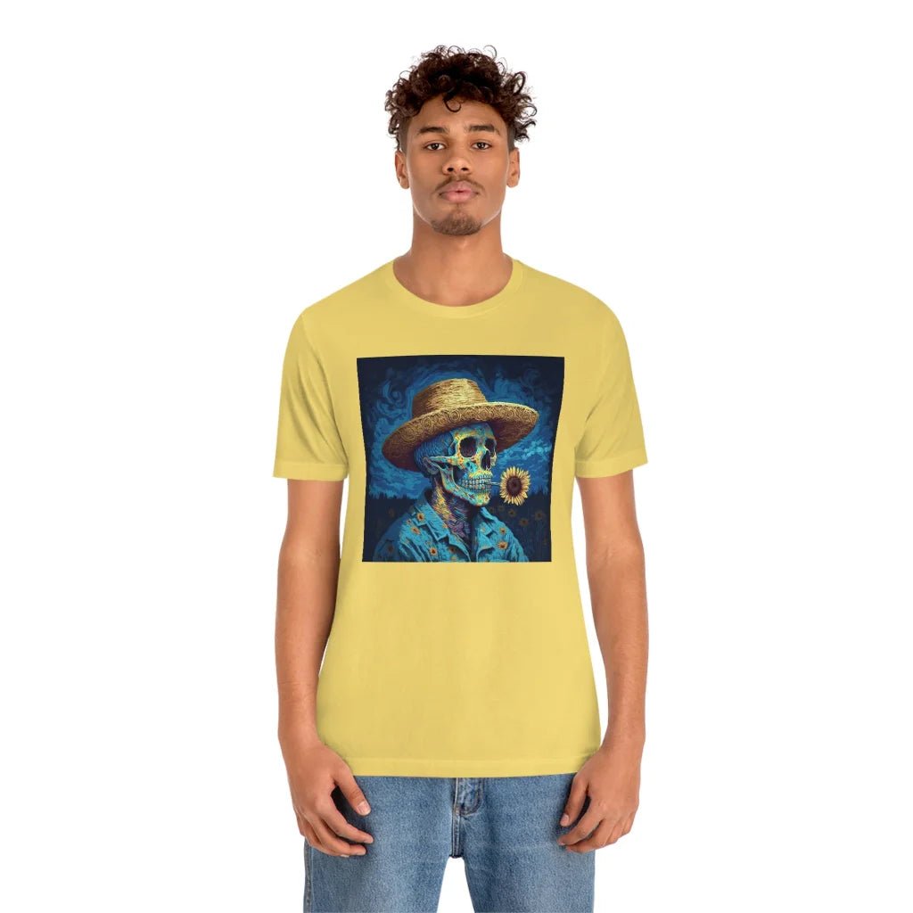 Van Gogh in Summary Tee - Bind on Equip - 12567373066790304784