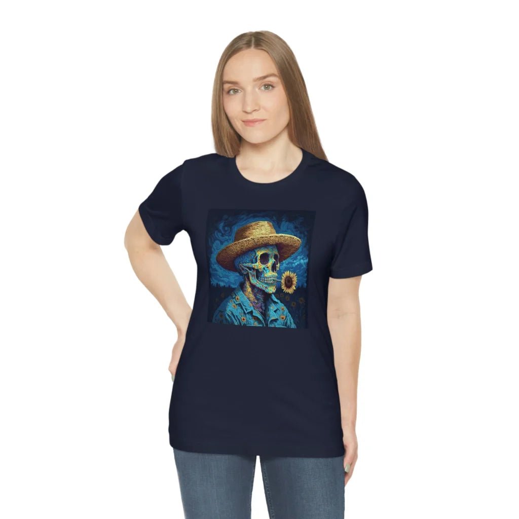 Van Gogh in Summary Tee - Bind on Equip - 27590287451340479969