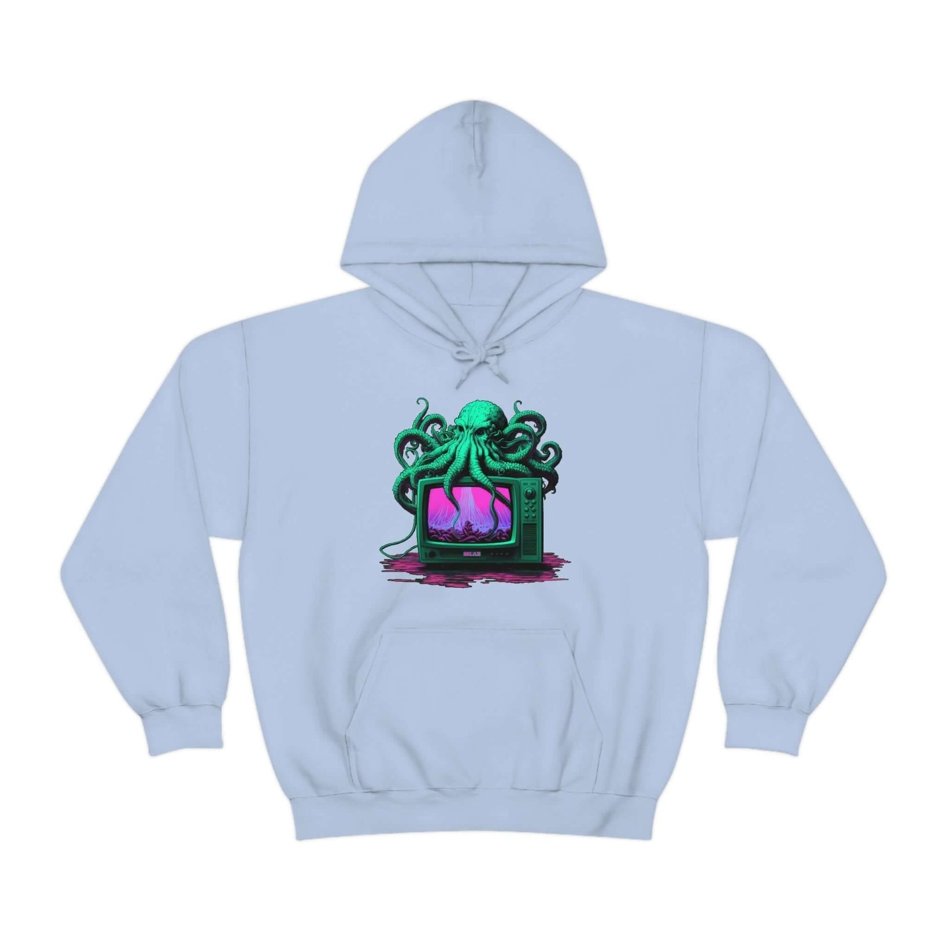 Vaporwave Octopus Hoodie - Octovision 2.0 - Bind on Equip - 16383403185039415417