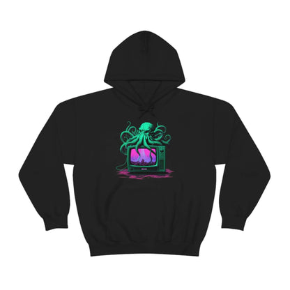 Vaporwave Octopus Hoodie - Octovision 2.0 - Bind on Equip - 30004860450111392270