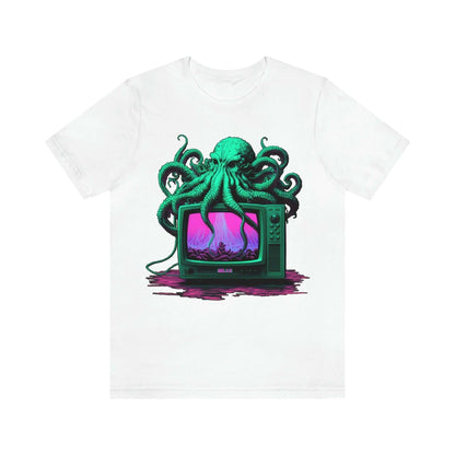 Vaporwave Octopus Tee - Octovision 2.0 - Bind on Equip - 15632952980014201411