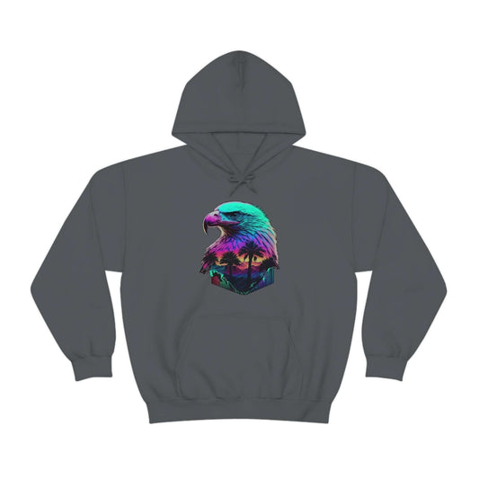 Womens and Mens Patriotic Hoodies - Land of the Vapor, Home of the Wave - Bind on Equip - 10774479043140512164