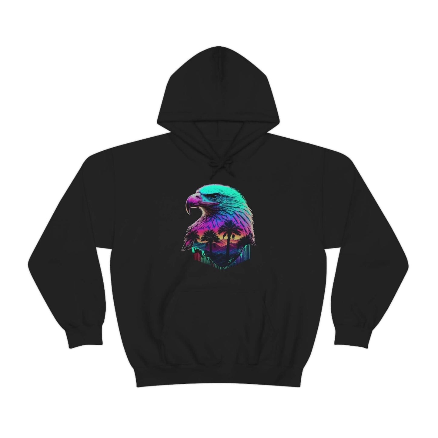 Womens and Mens Patriotic Hoodies - Land of the Vapor, Home of the Wave - Bind on Equip - 18155790579356176296