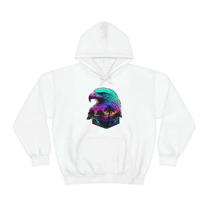 Womens and Mens Patriotic Hoodies - Land of the Vapor, Home of the Wave - Bind on Equip - 29484819232871000389